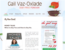 Tablet Screenshot of gailvazoxlade.com